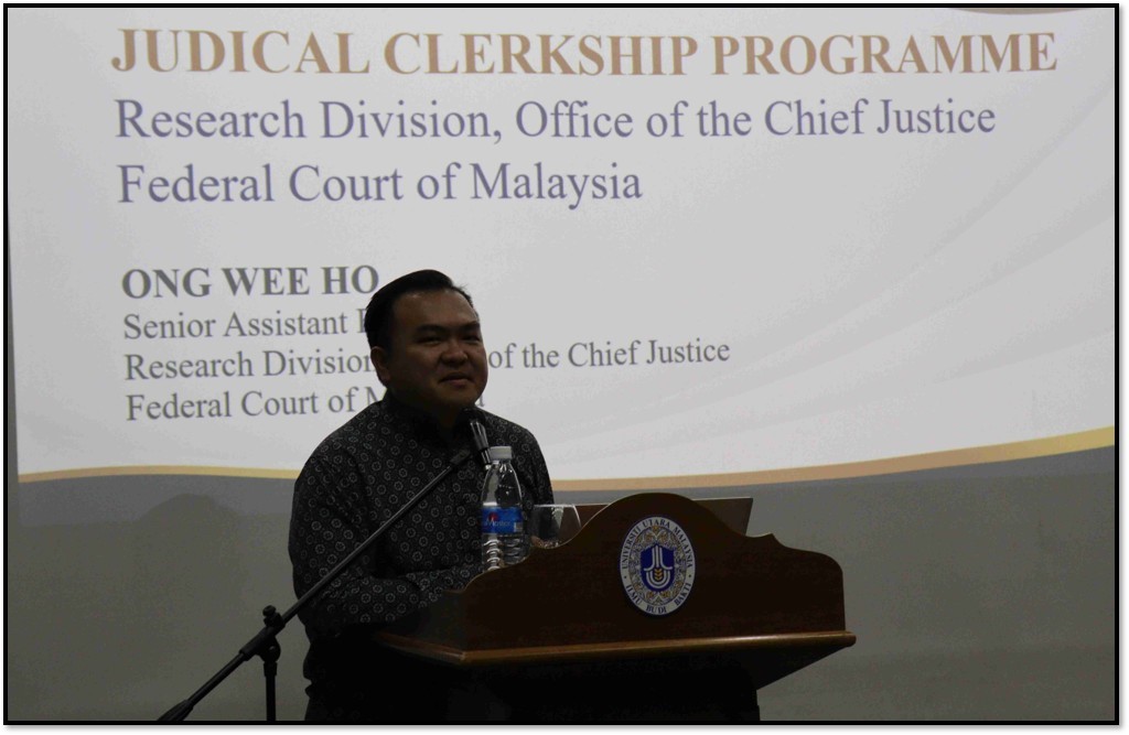 SOL DAN BADAN KEHAKIMAN NEGARA PERKUKUH HUBUNGAN MELALUI PROGRAM ‘TALK ON JUDICIAL CLERKSHIP, INTERNSHIP AND GREEN HARVEST’